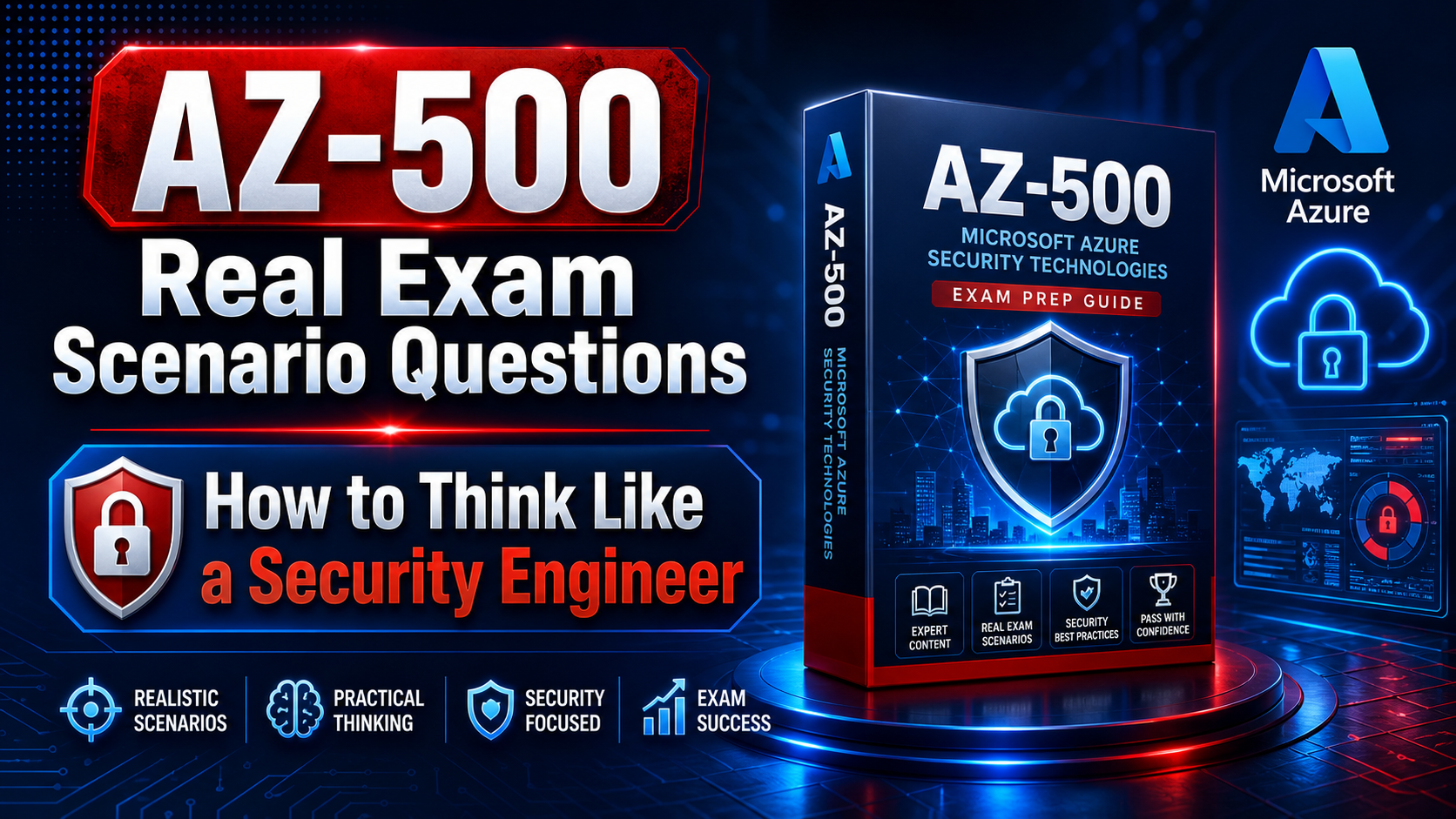 AZ-500 Real Exam Scenario Questions Explained: How to Think Like a Security Engineer