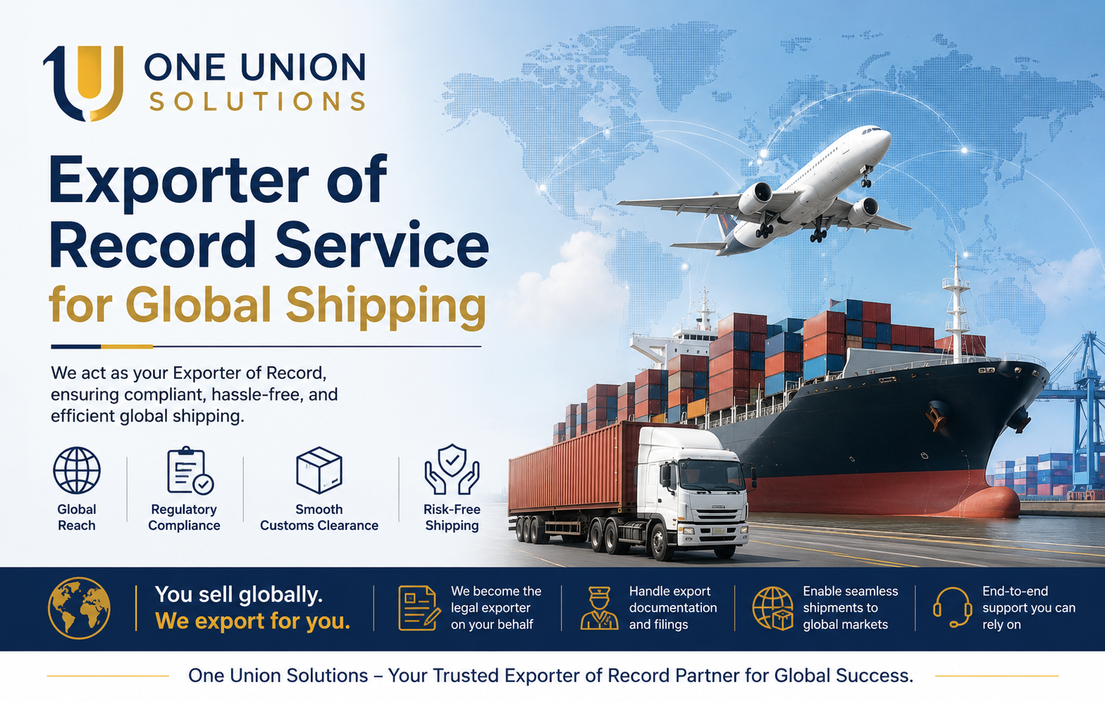 Exporter of Record Service for Global Shipping