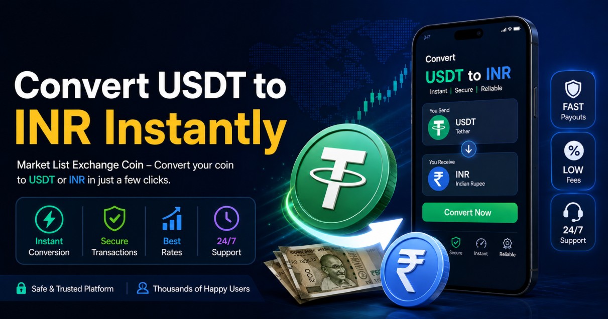 Smarter Way to Convert USDT to INR Without Delays