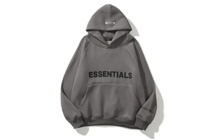 Elevate Your Outfit with a Trendy Gray Essentials Hoodie