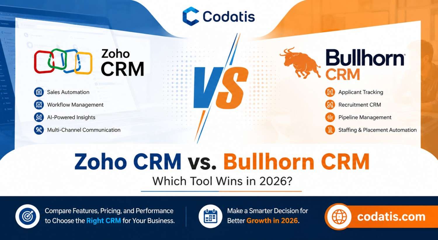 Zoho vs. Bullhorn: Which CRM is Right for You?