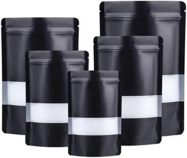 Black Mylar Bags for Modern Product Storage 