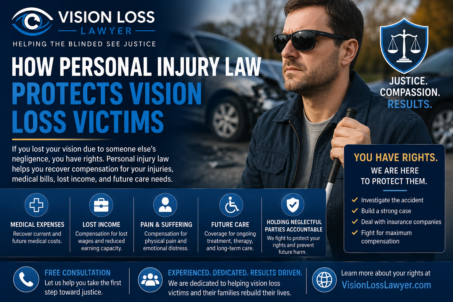 How Personal Injury Law Protects Vision Loss Victims