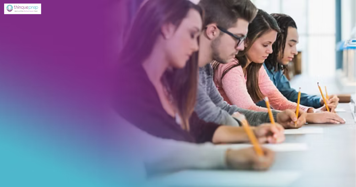 Private math tutor in Irvine helping student improve algebra and calculus skills at Thinque Prep in Orange County