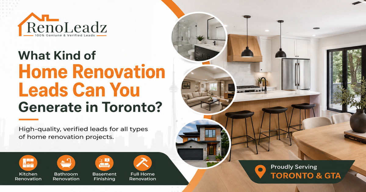 Home Renovation Leads in Toronto