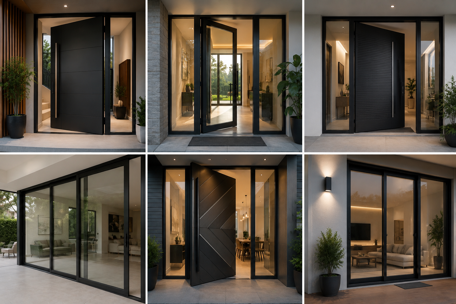 The Latest Aluminium Door Design Trends for Modern Homes