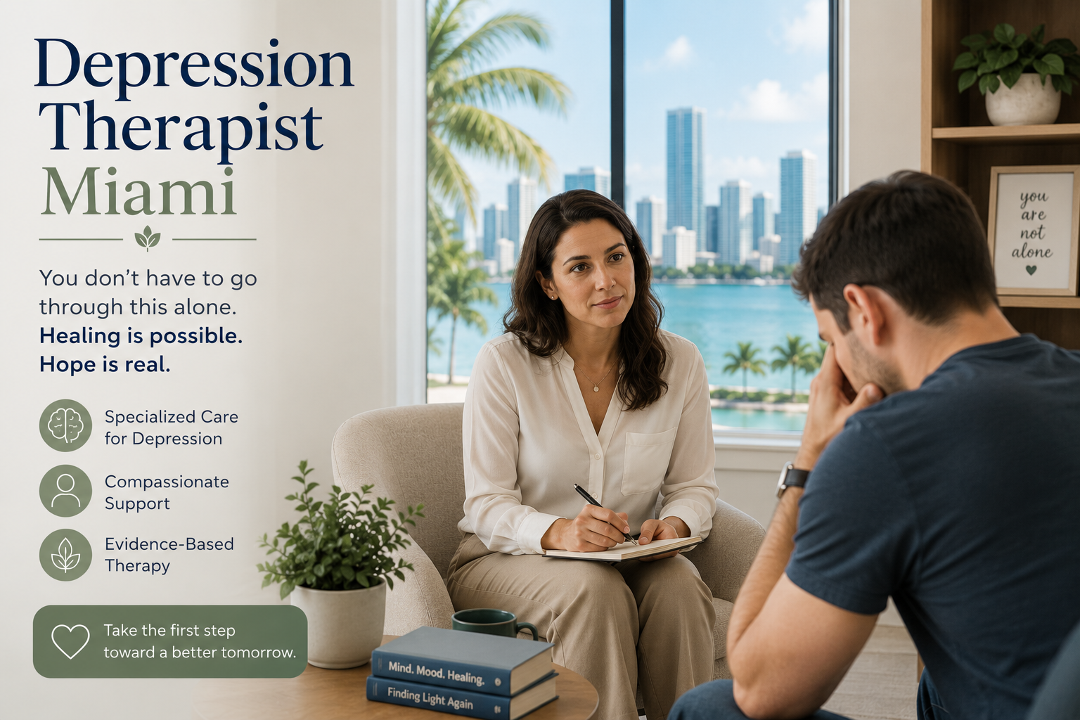 Finding Hope with a Depression Therapist Miami