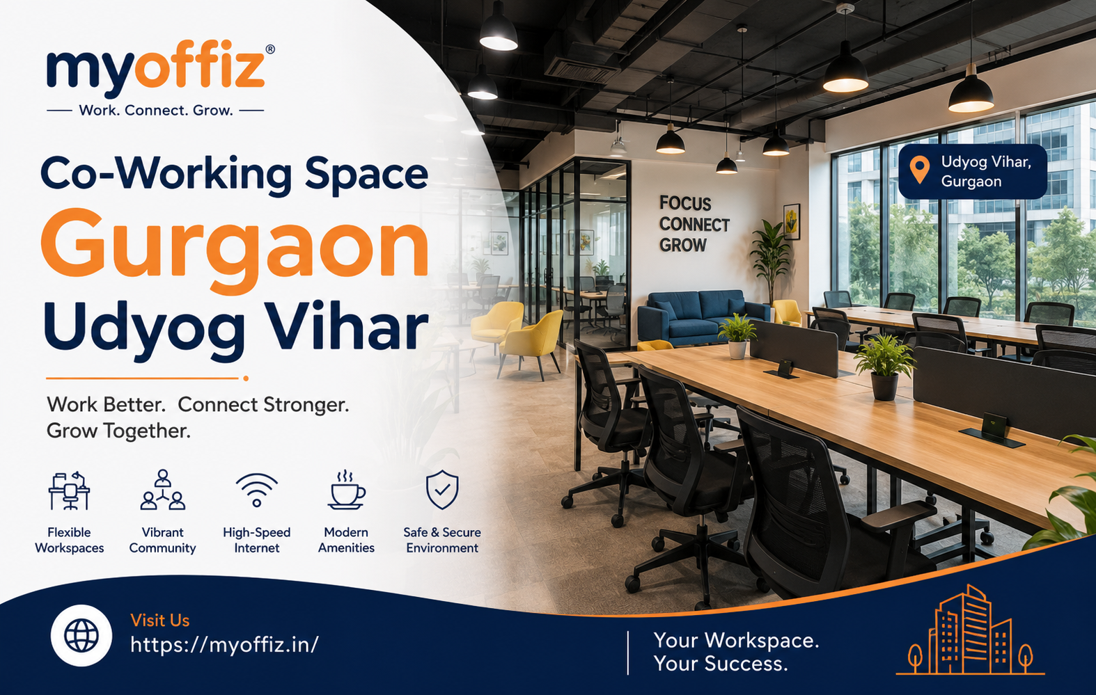 Co-Working Space Gurgaon Udyog Vihar