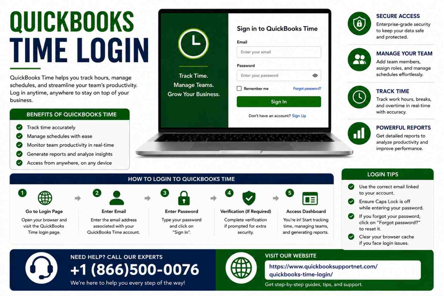 QuickBooks Time Online: Login Without Errors
