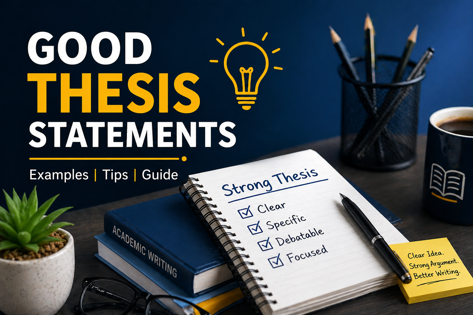 Good Thesis Statements: Simple Examples and Writing Tips