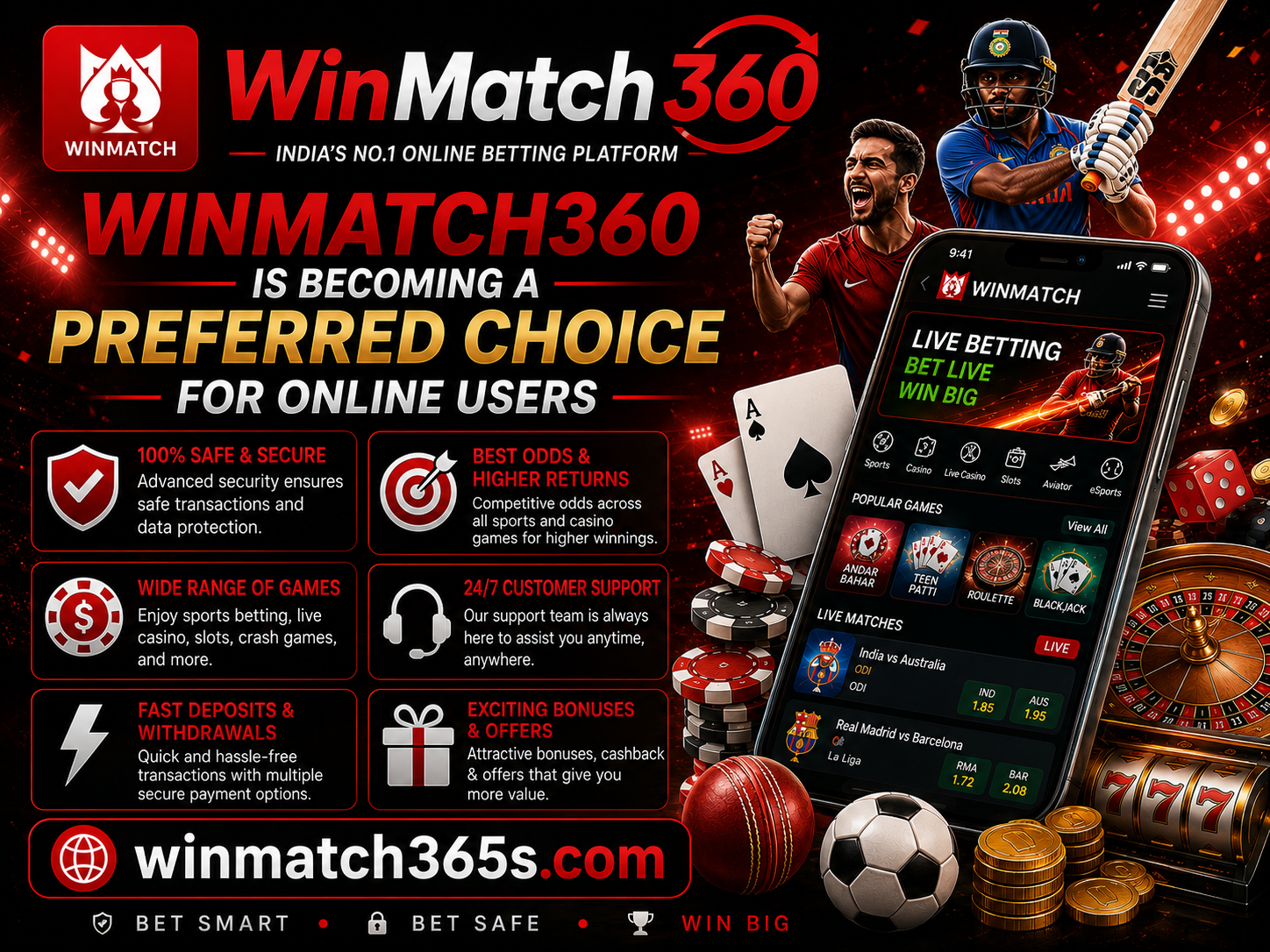 Why Winmatch360 Is Becoming a Preferred Choice for Online Users