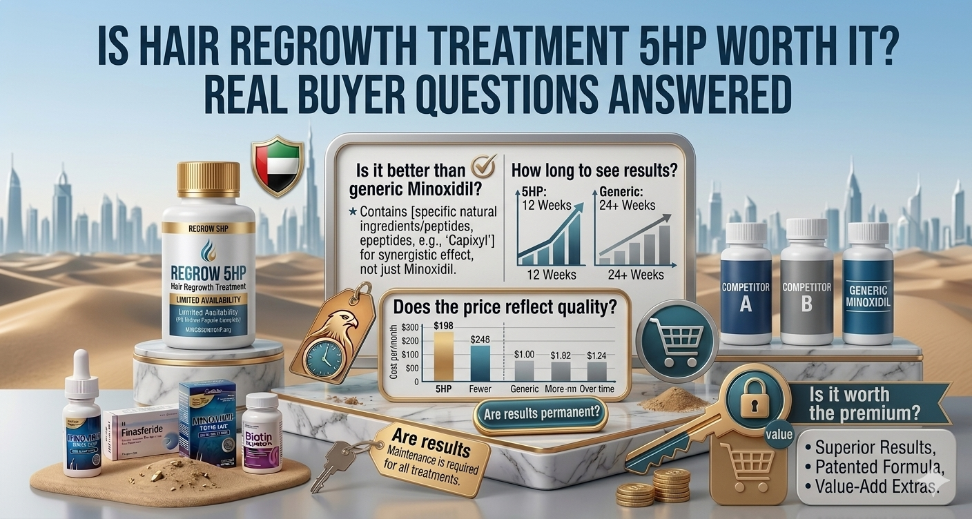 Is Hair Regrowth Treatment 5HP Worth It? Real Buyer Questions Answered