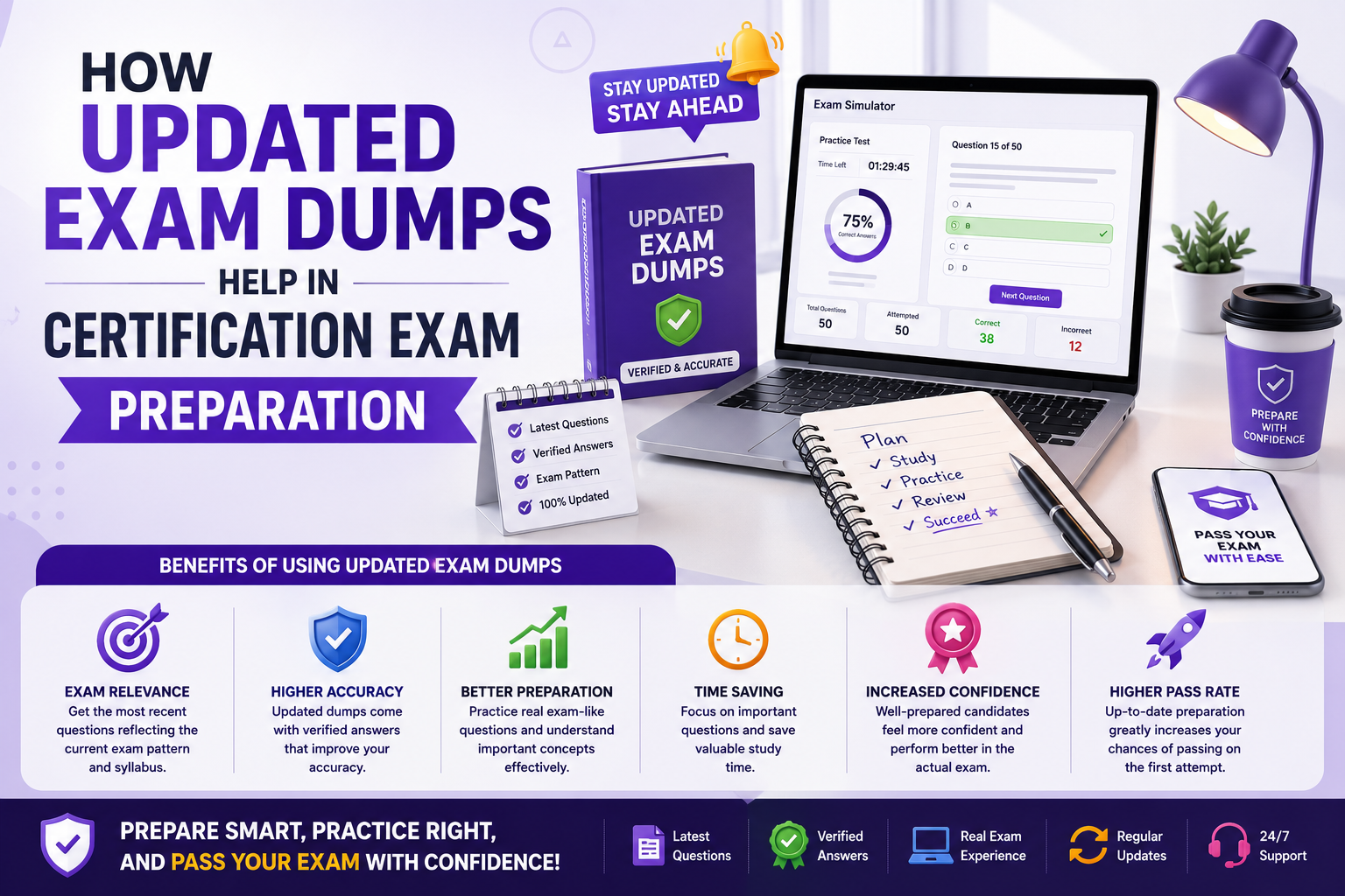 How Updated Exam Dumps Help in Certification Exam Preparation