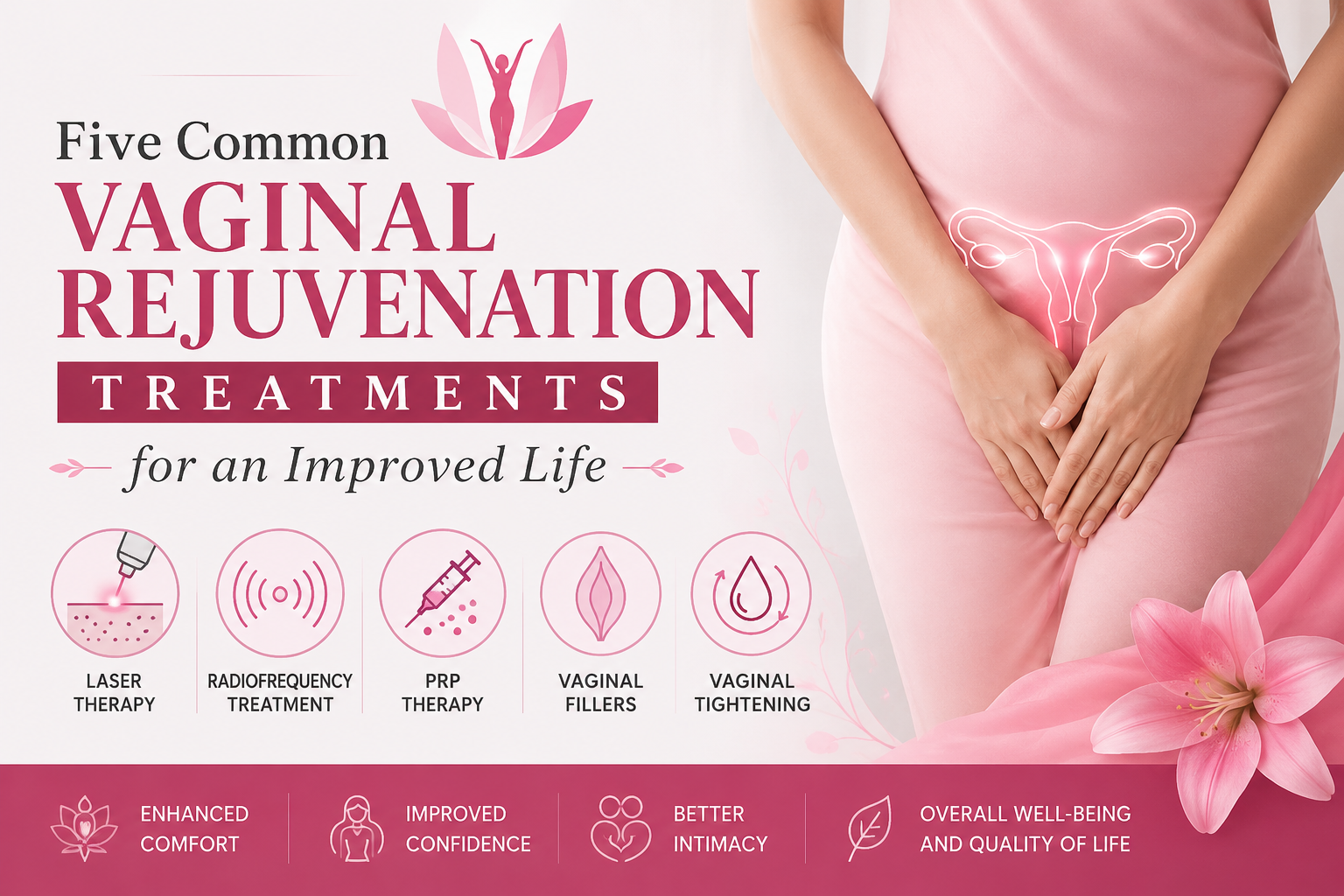 Five Common Vaginal Rejuvenation Treatments for an Improved Life