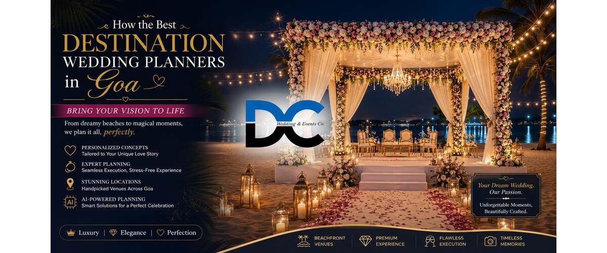 How the Best Destination Wedding Planners in Goa Bring Your Vision to Life
