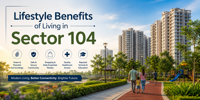 Lifestyle Benefits of Living in Sector 104