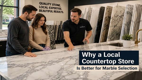 Why a Local Countertop Store Is Better for Marble Selection
