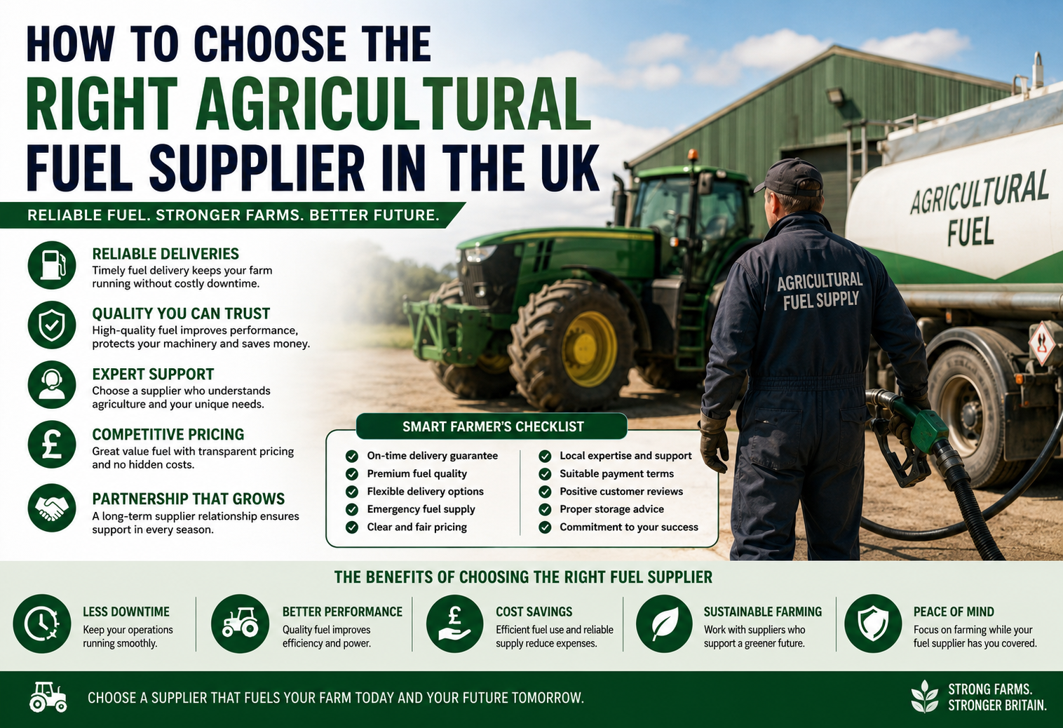 How to Choose the Right Agricultural Fuel Supplier in the UK