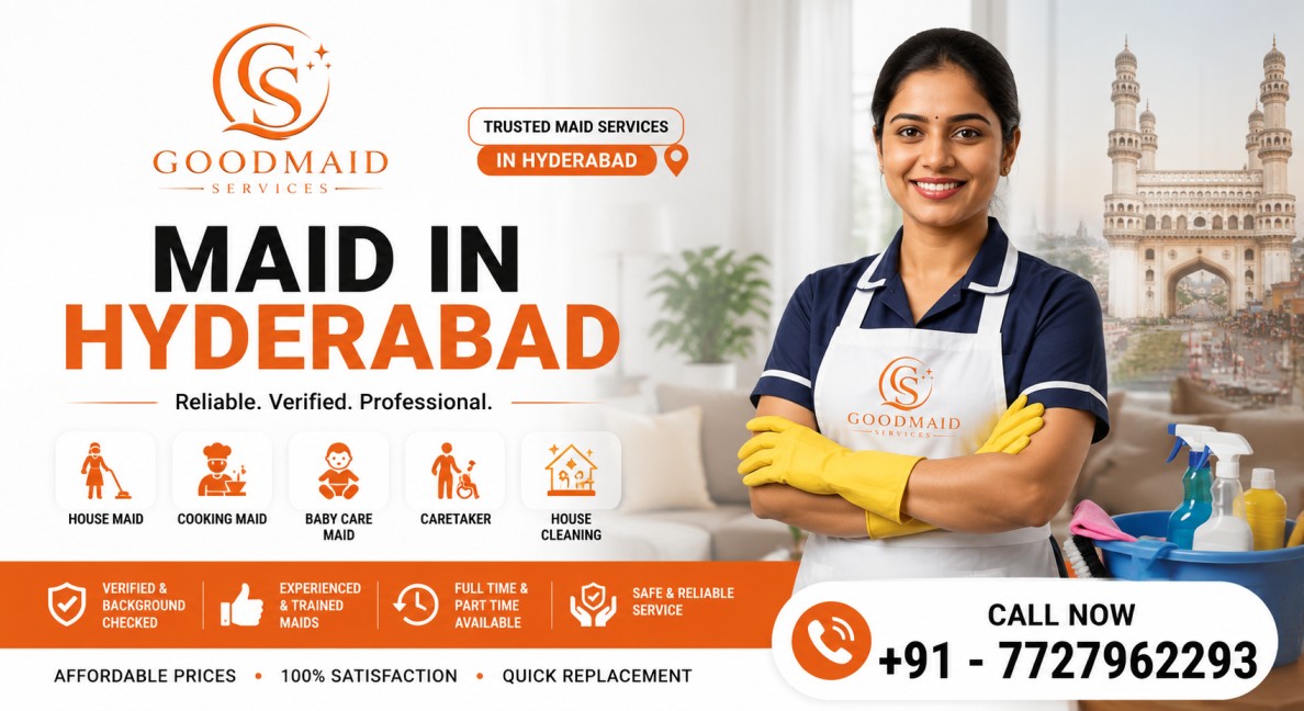 Permanent Maid For Home In Hyderabad