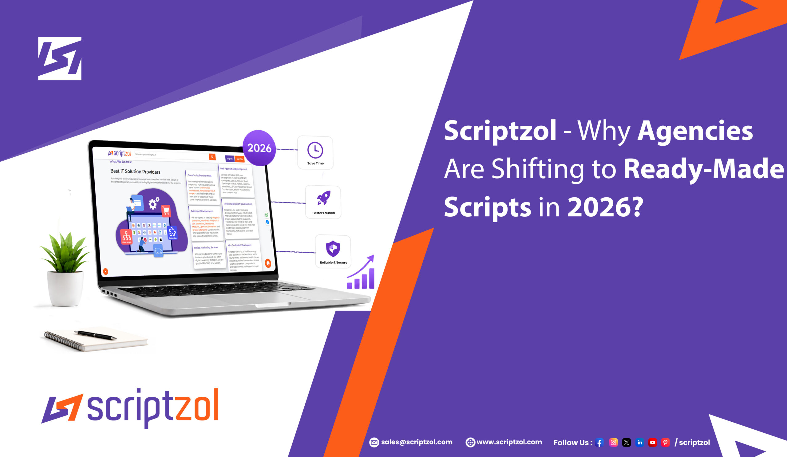 Why Agencies Are Shifting to Ready-Made Scripts in 2026? – Scriptzol