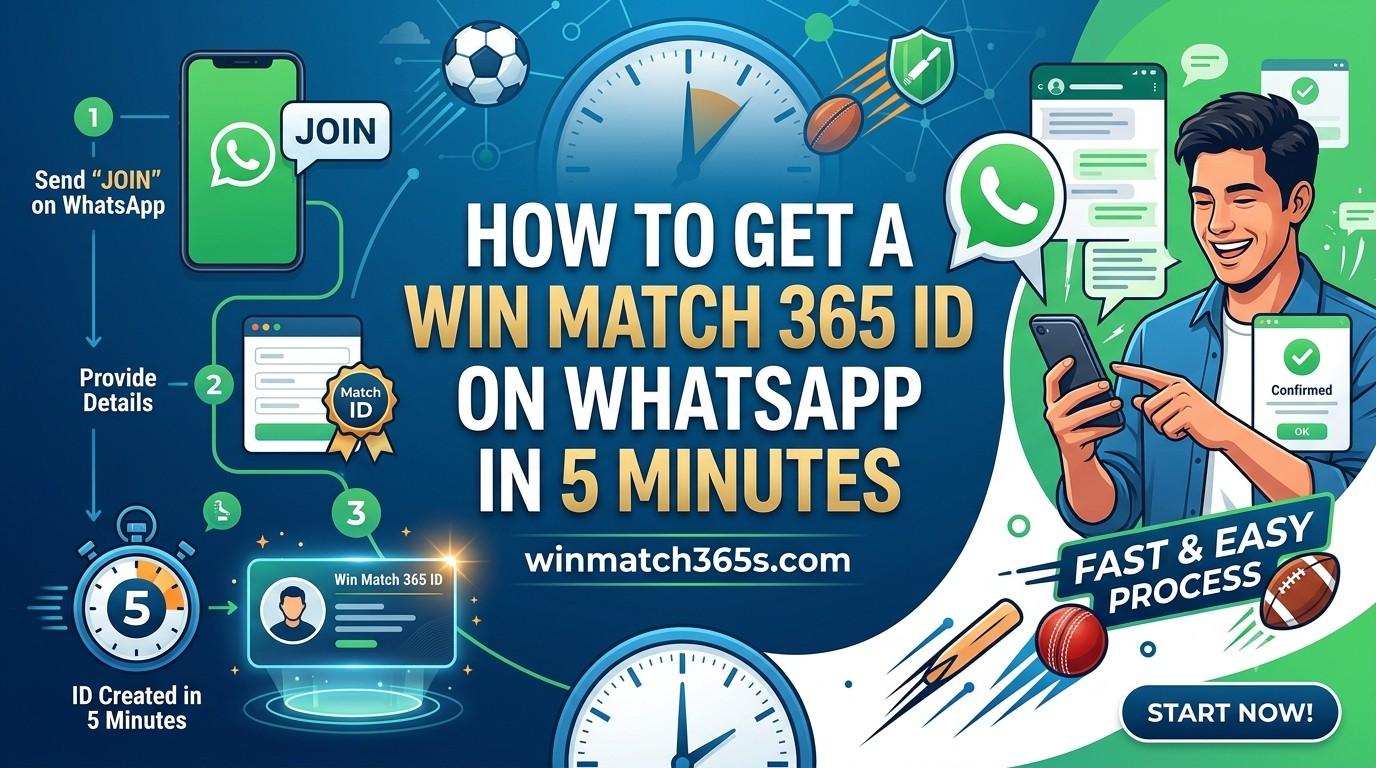 How to Get a Win Match 365 ID on WhatsApp in 5 Minutes