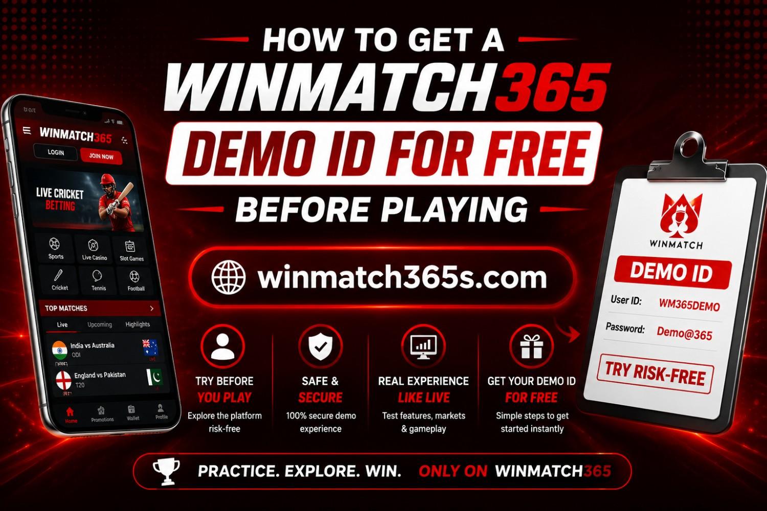 How to Get a Winmatch365 Demo ID for Free Before Playing