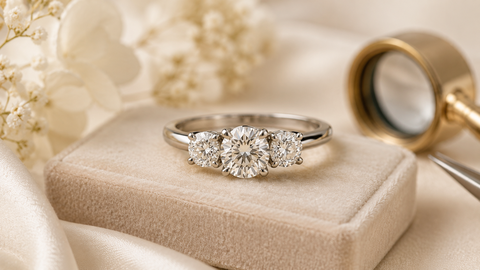 Three Stone Engagement Rings