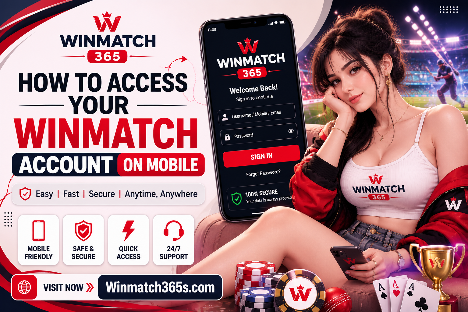 How to Access Your Winmatch Account on Mobile
