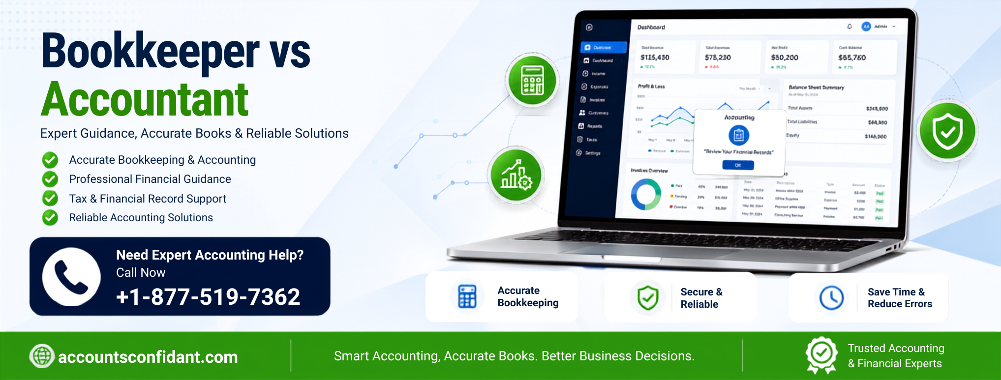 Bookkeeper vs Accountant: Key Differences, Roles, Costs, and Which One You Need