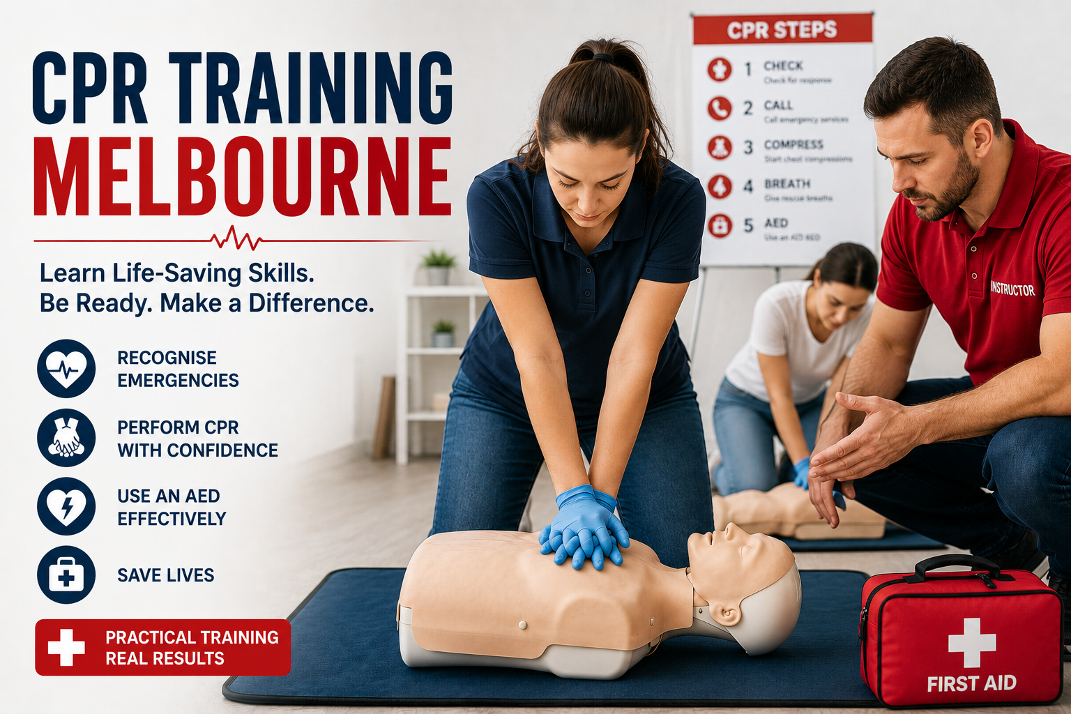 CPR Training Melbourne: Build Confidence in Life-Saving Skills