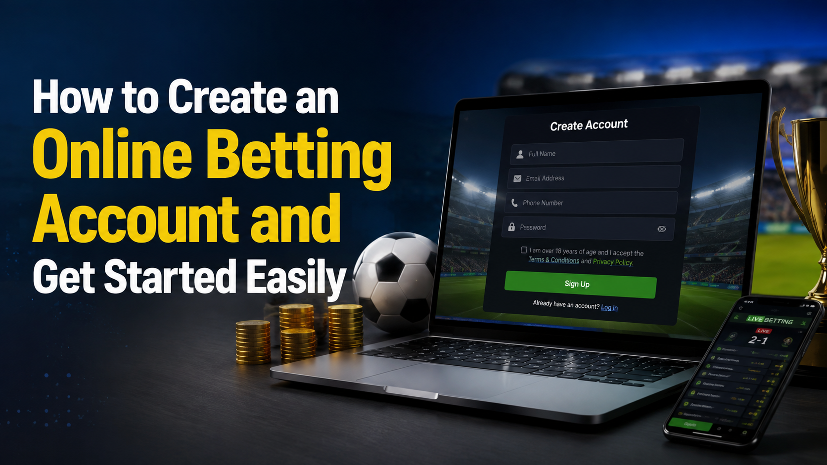 How to Create an Online Betting Account and Get Started Easily