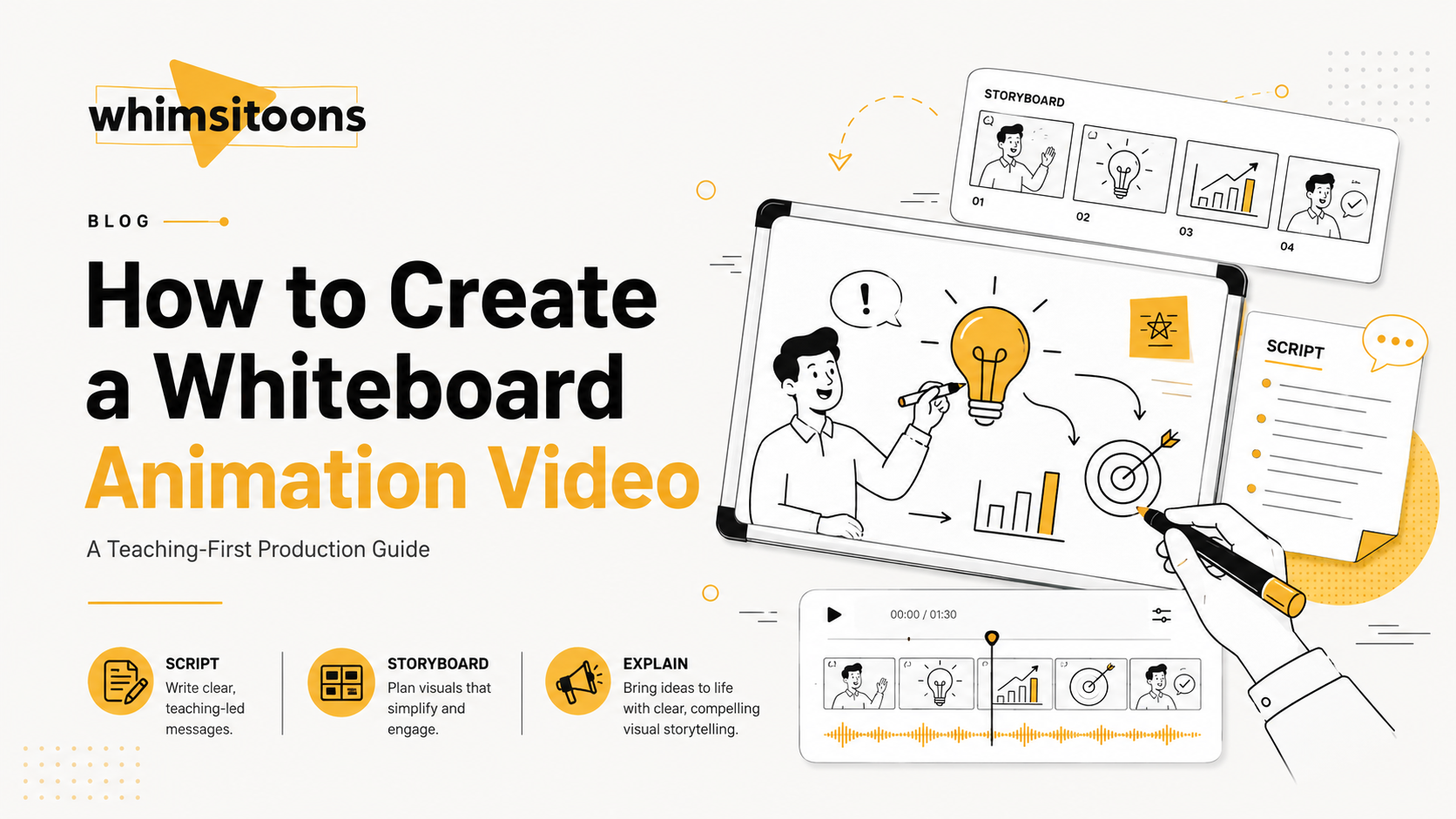 How to Create a Whiteboard Animation Video: A Teaching-First Production Guide