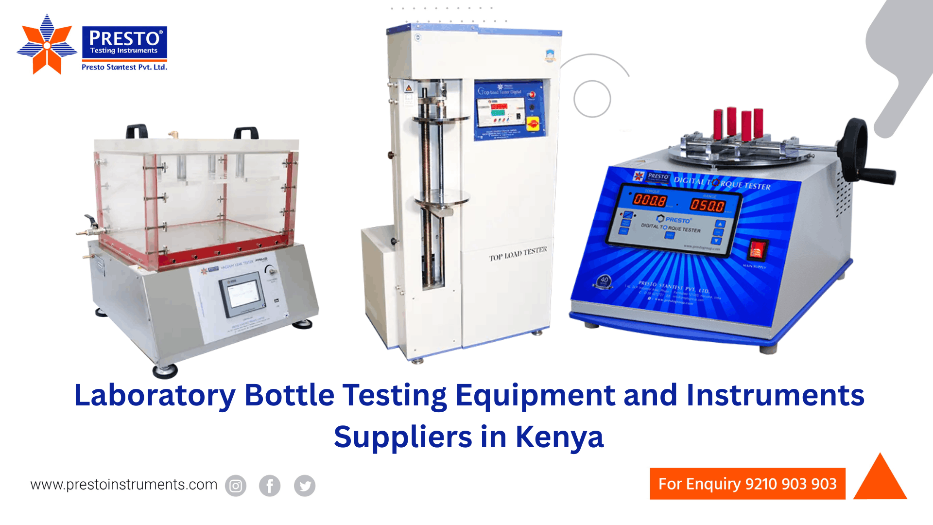 Bottle Testing Equipment Suppliers in Kenya