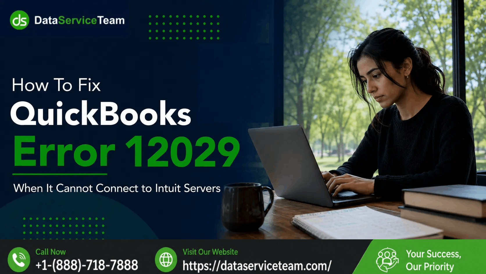 QuickBooks Error 12029 fix guide for network, DNS, firewall, TLS, and QuickBooks Desktop update connection problems.