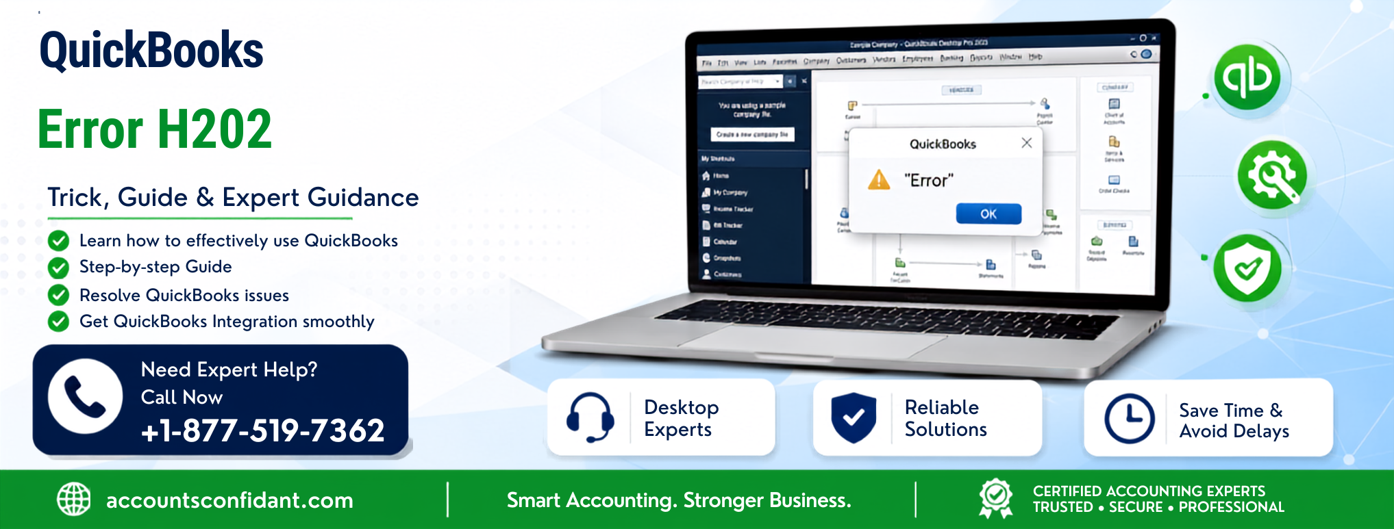 QuickBooks Error H202: Causes, Symptoms, and Troubleshooting Guide