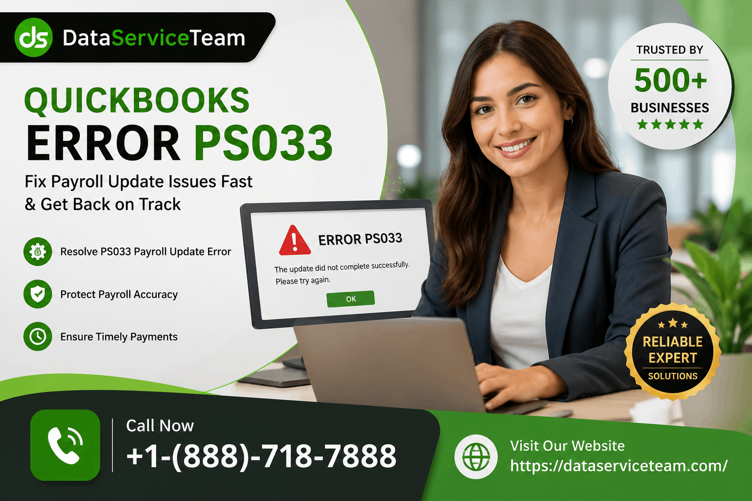 QuickBooks Error PS033? 10 Proven Fixes for Payroll Setup Files