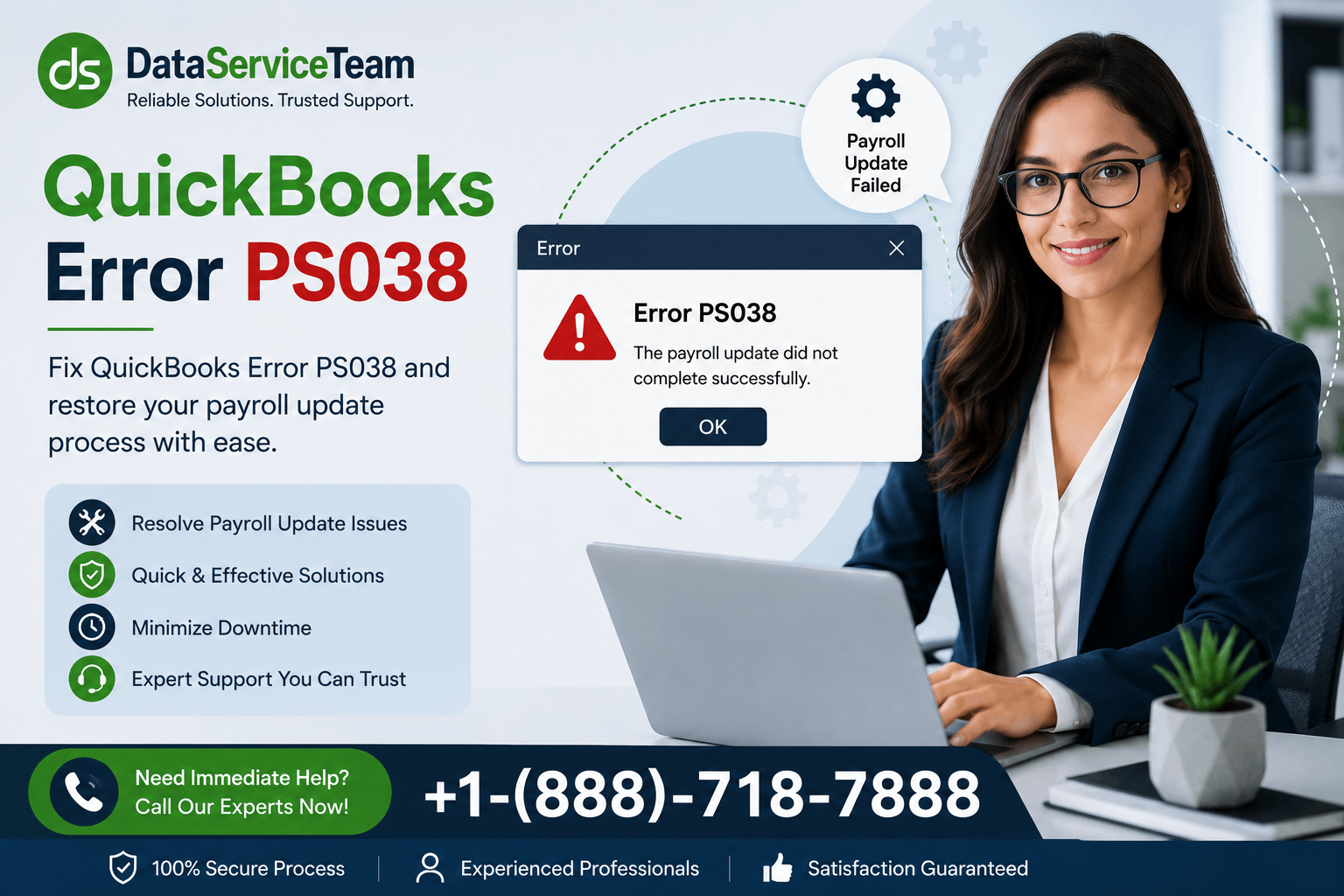 QuickBooks Error PS038: Fixing Payroll Update Issues Fast