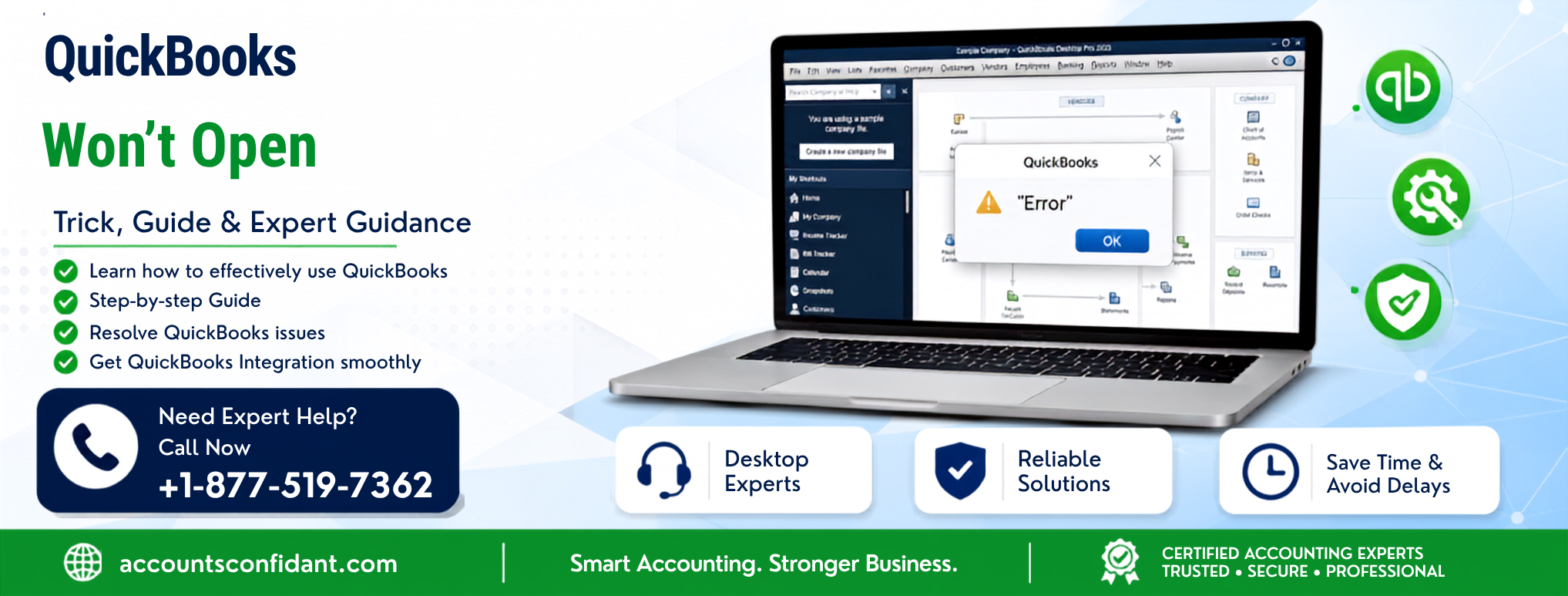QuickBooks Won’t Open