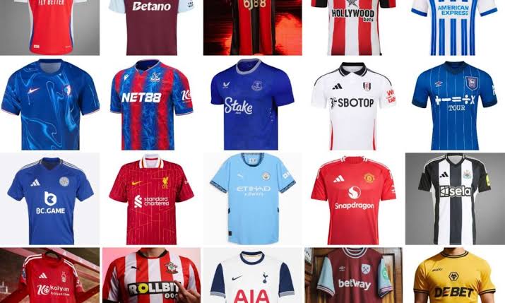 Premier league shirts