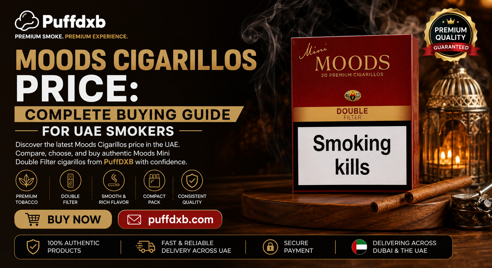 Moods Cigarillos Price: Complete Buying Guide for UAE Smokers