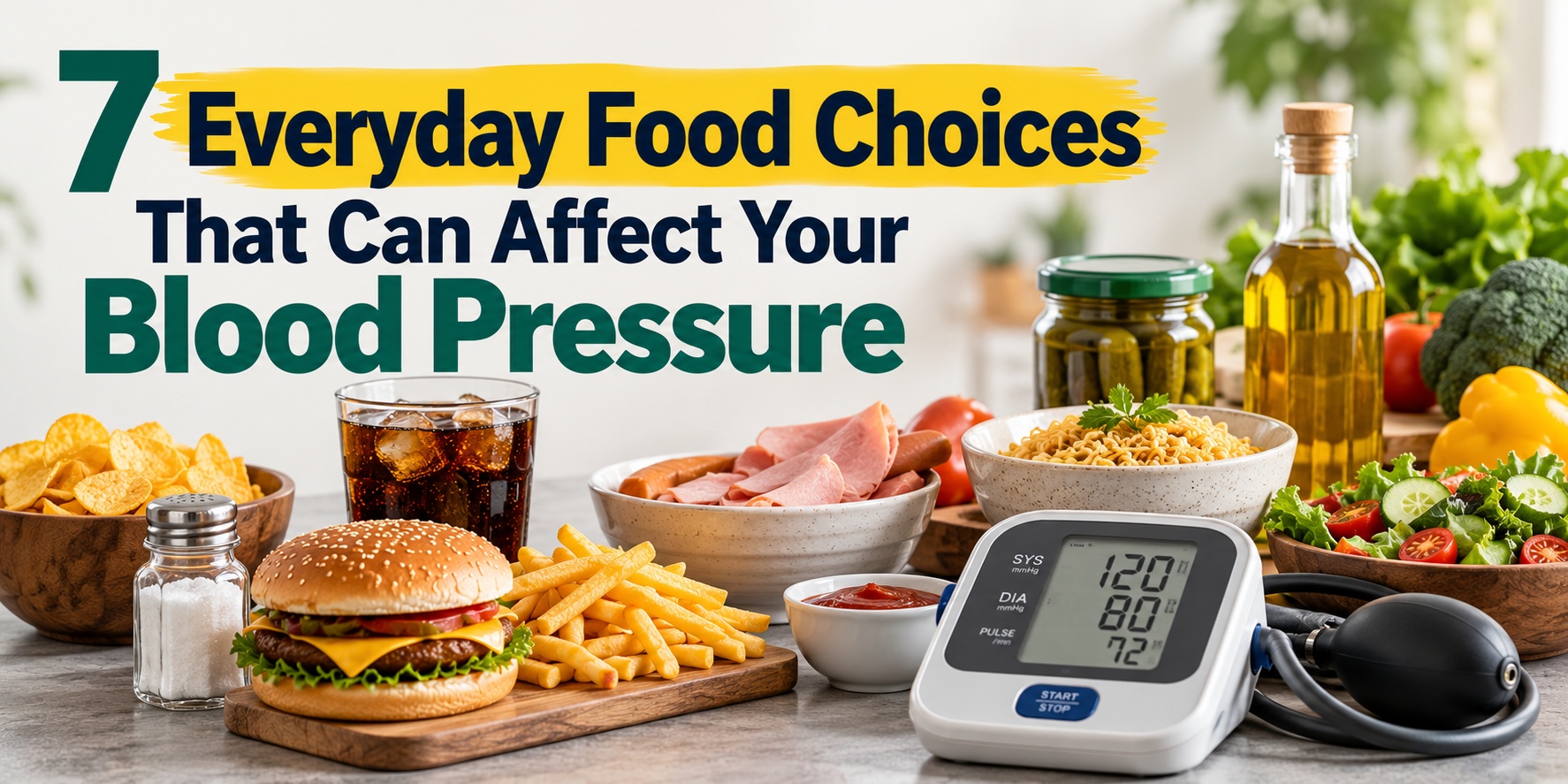 7 Everyday Food Choices That Can Affect Your Blood Pressure