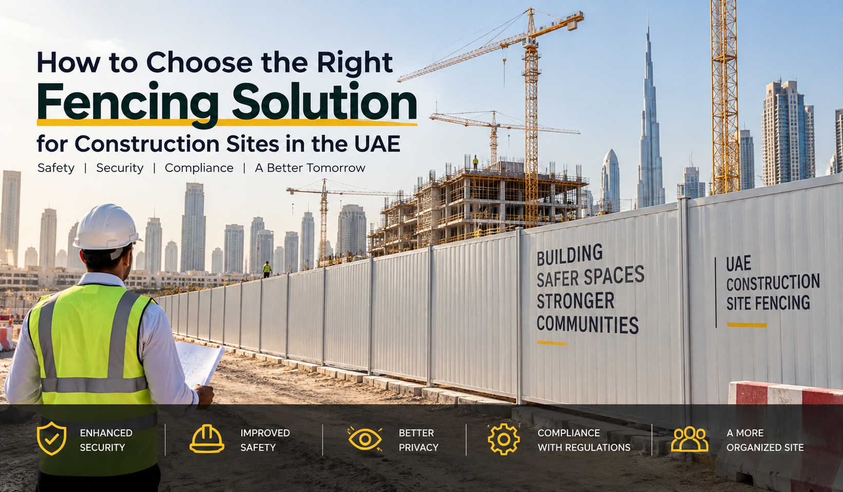 How to Choose the Right Fencing Solution for Construction Sites in the UAE
