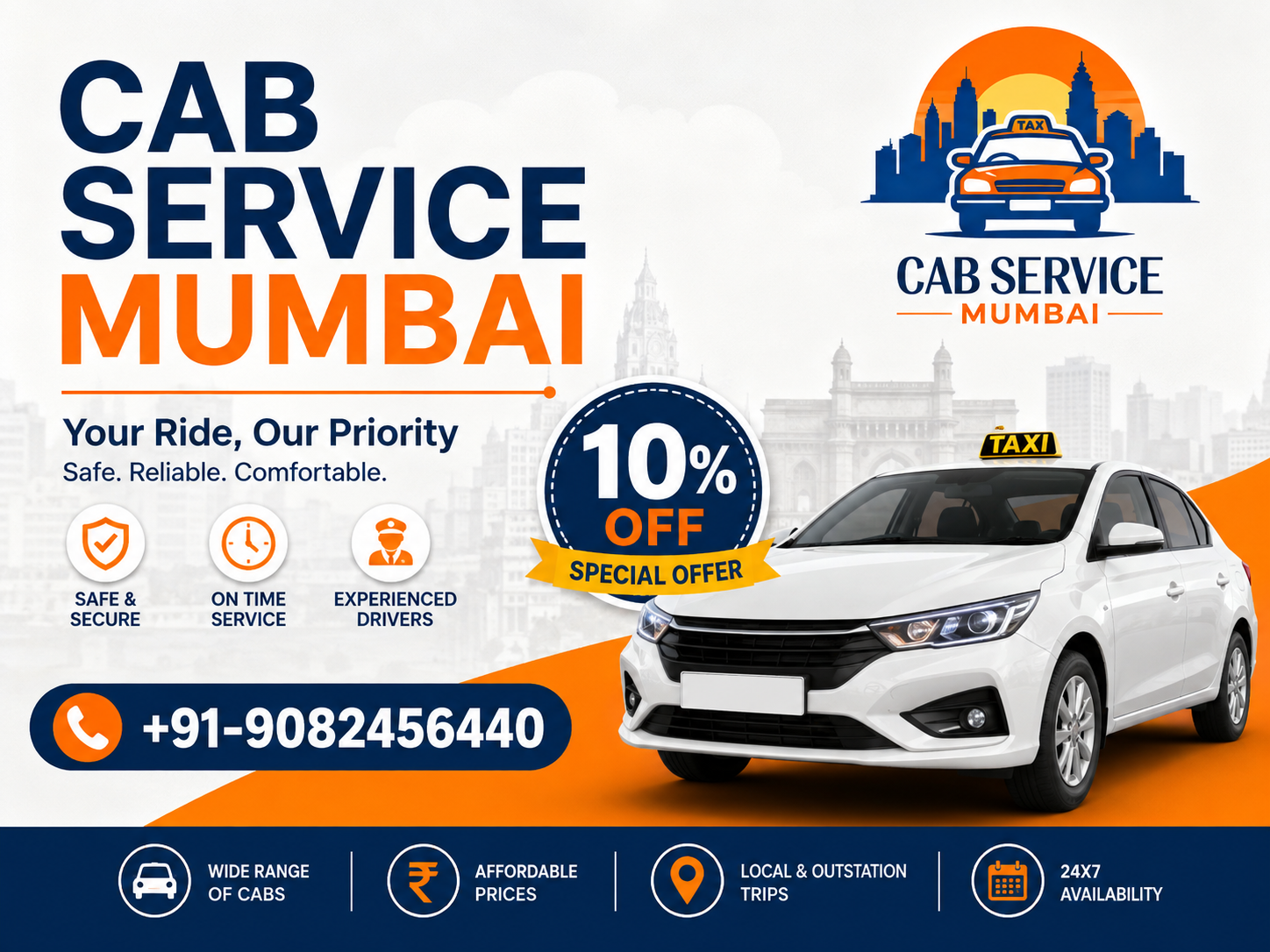 Cab Service Mumbai – Reliable, Comfortable and Affordable Travel Across Mumbai