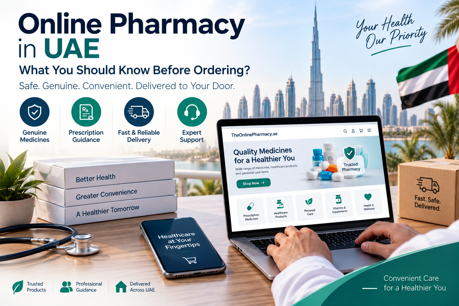 Online Pharmacy in UAE: What You Should Know Before Ordering