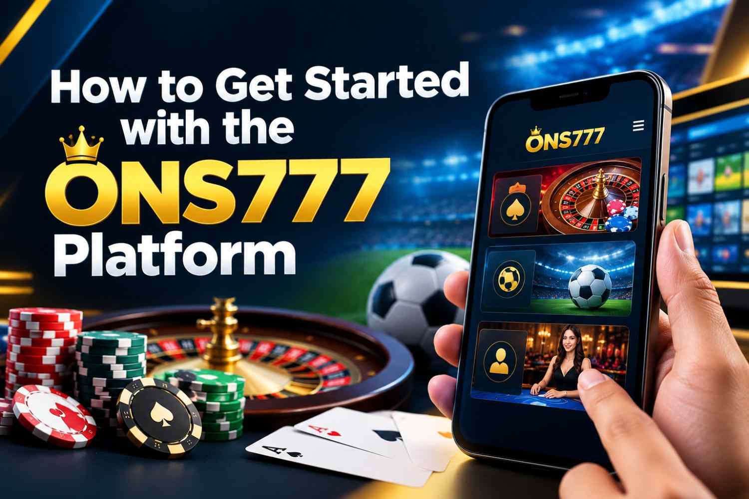 How to Get Started with the ONS777 Platform