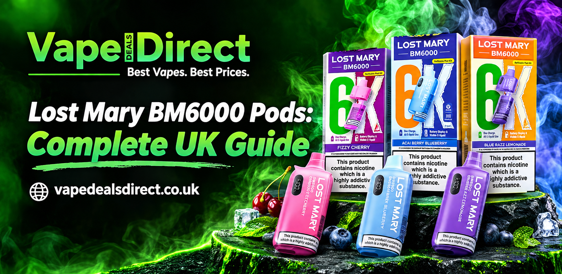 Lost Mary BM6000 Pods: Complete UK Guide