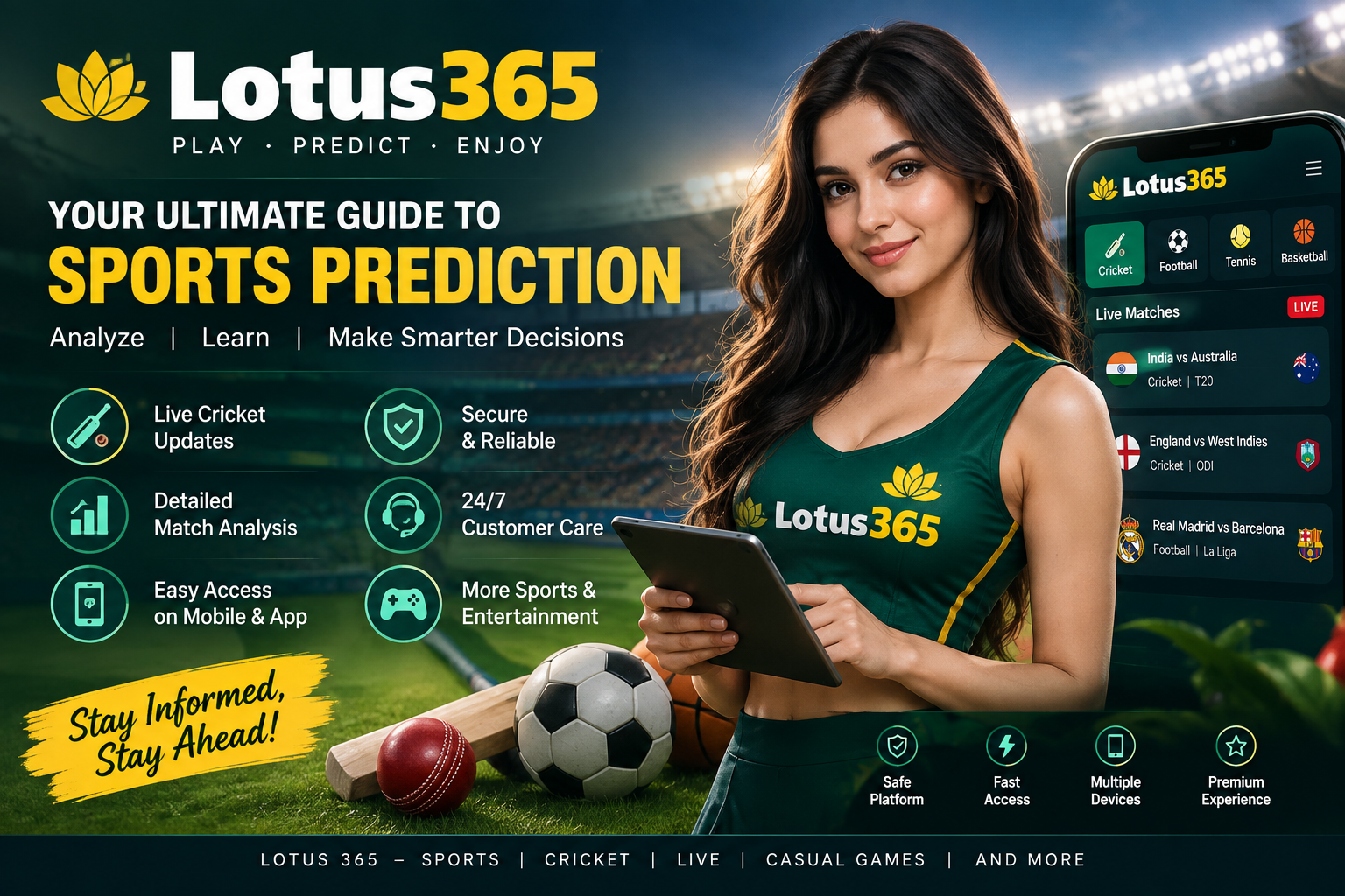 Lotus365 Cricket : A Practical Approach to Smarter Match Analysis Sports Prediction Guide
