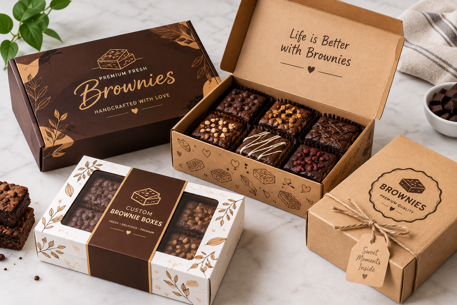 Why Custom Brownie Boxes Matter For Your Bakery