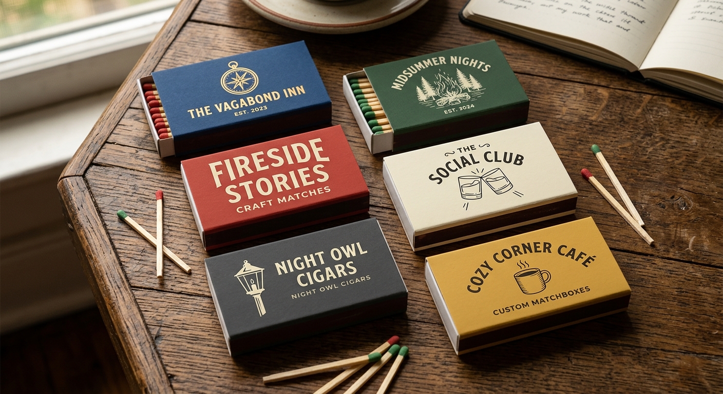 Custom Match Boxes For Brand Promotion