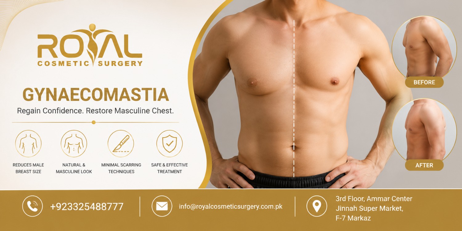 Gynecomastia in Islamabad for a Masculine Contour